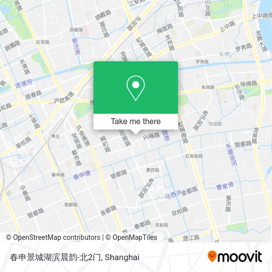 春申景城湖滨晨韵-北2门 map