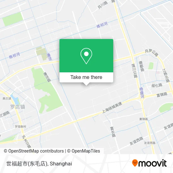 世福超市(东毛店) map