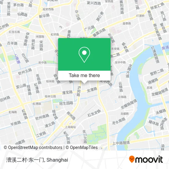 漕溪二村-东一门 map