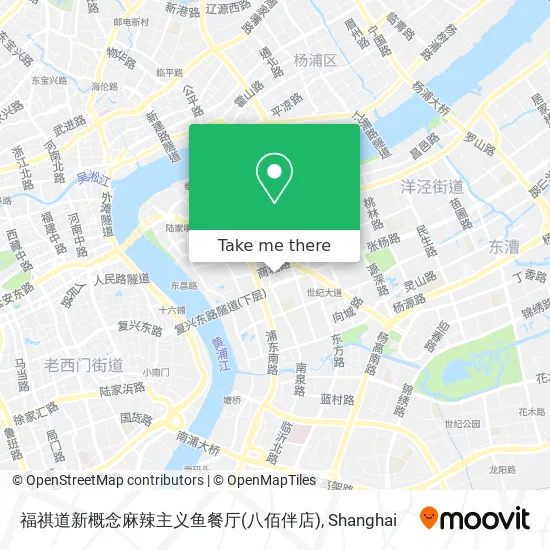 福祺道新概念麻辣主义鱼餐厅(八佰伴店) map