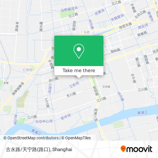 古永路/天宁路(路口) map