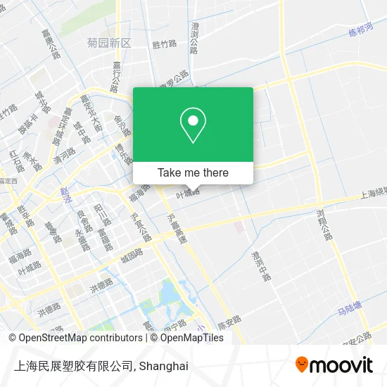 上海民展塑胶有限公司 map