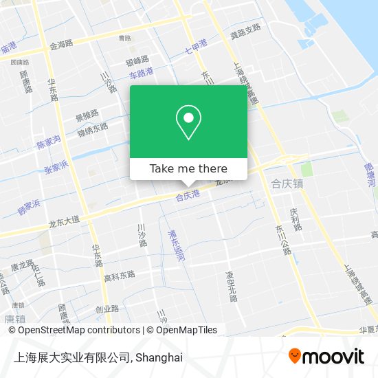 上海展大实业有限公司 map