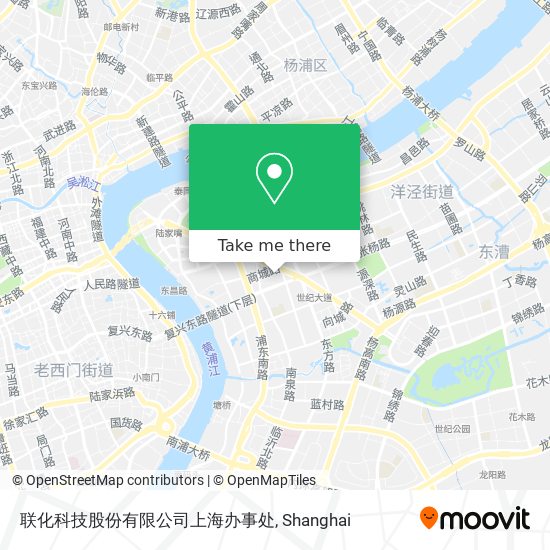 联化科技股份有限公司上海办事处 map