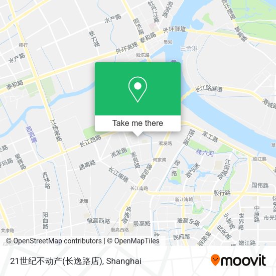 21世纪不动产(长逸路店) map
