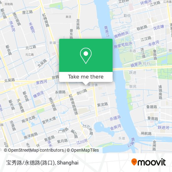 宝秀路/永德路(路口) map