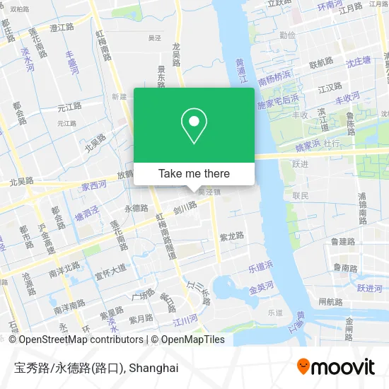 宝秀路/永德路(路口) map