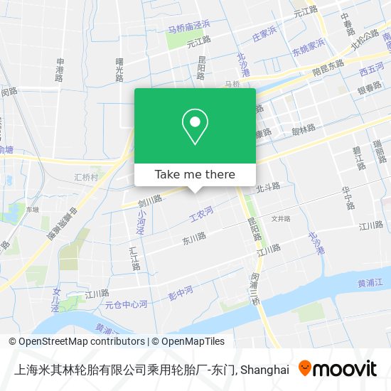 上海米其林轮胎有限公司乘用轮胎厂-东门 map