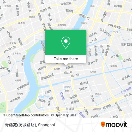 青藤苑(历城路店) map
