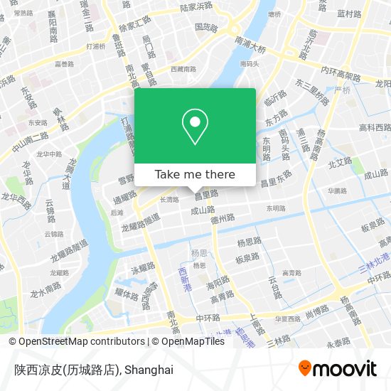 陕西凉皮(历城路店) map