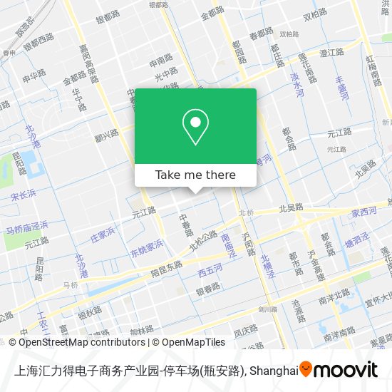 上海汇力得电子商务产业园-停车场(瓶安路) map