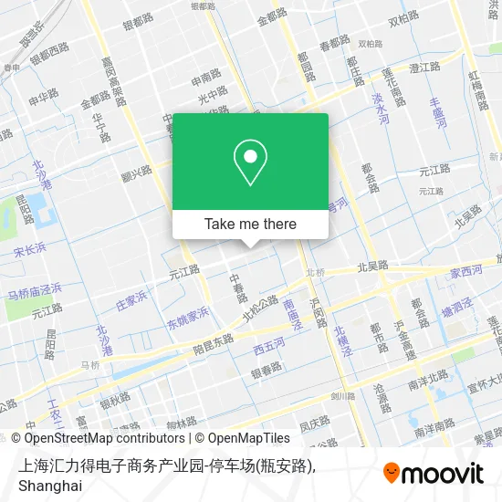 上海汇力得电子商务产业园-停车场(瓶安路) map