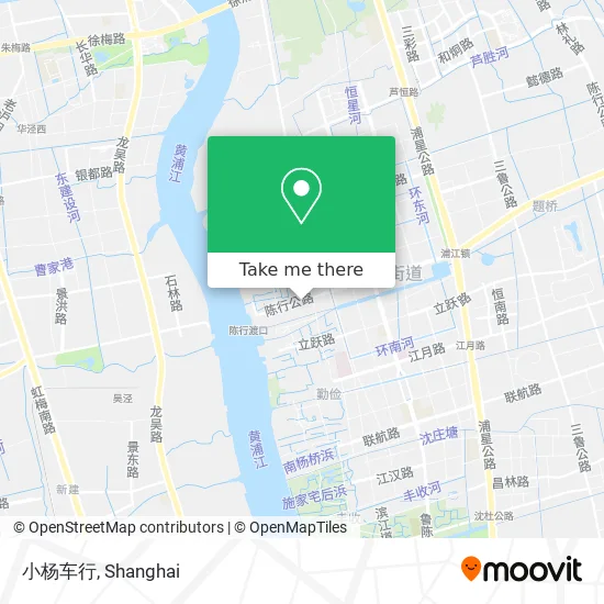 小杨车行 map