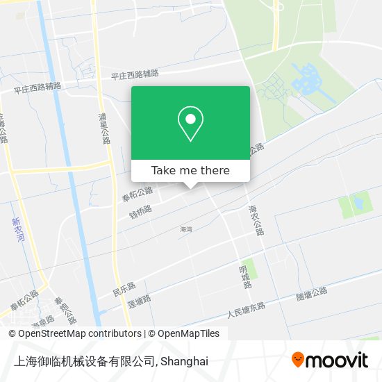 上海御临机械设备有限公司 map
