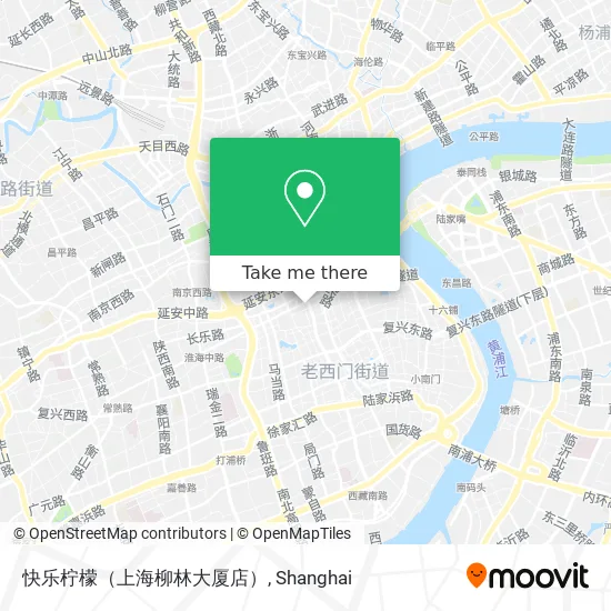快乐柠檬（上海柳林大厦店） map