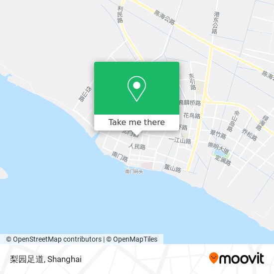 梨园足道 map