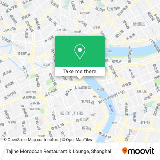 Tajine Moroccan Restaurant & Lounge map