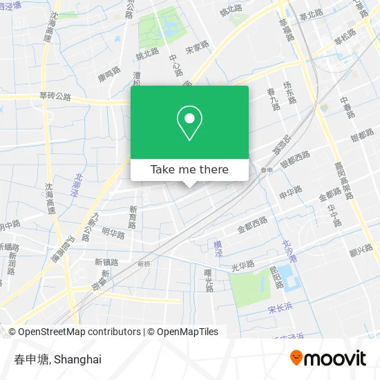 春申塘 map