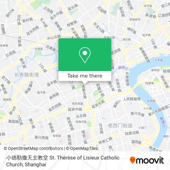 小德勒撒天主教堂 St. Thérèse of Lisieux Catholic Church map