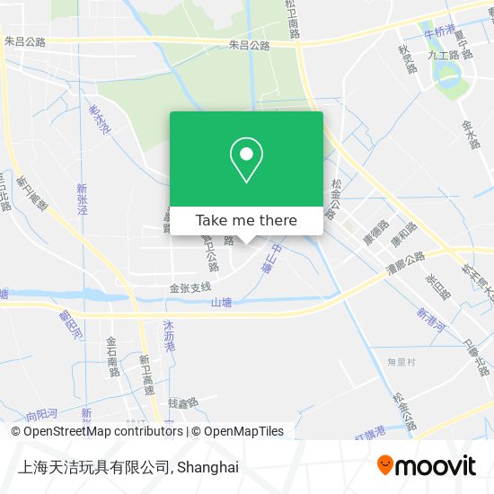 上海天洁玩具有限公司 map