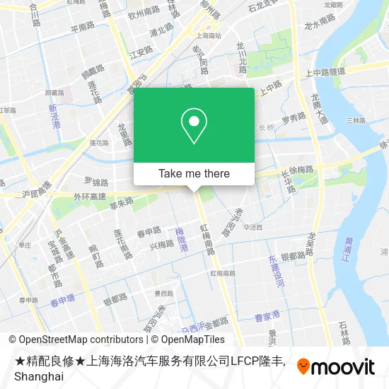 ★精配良修★上海海洛汽车服务有限公司LFCP隆丰 map