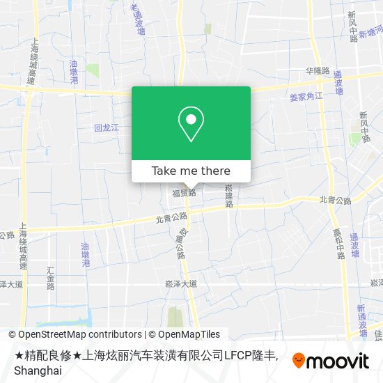★精配良修★上海炫丽汽车装潢有限公司LFCP隆丰 map