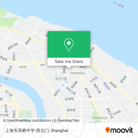 上海市高桥中学-西北门 map