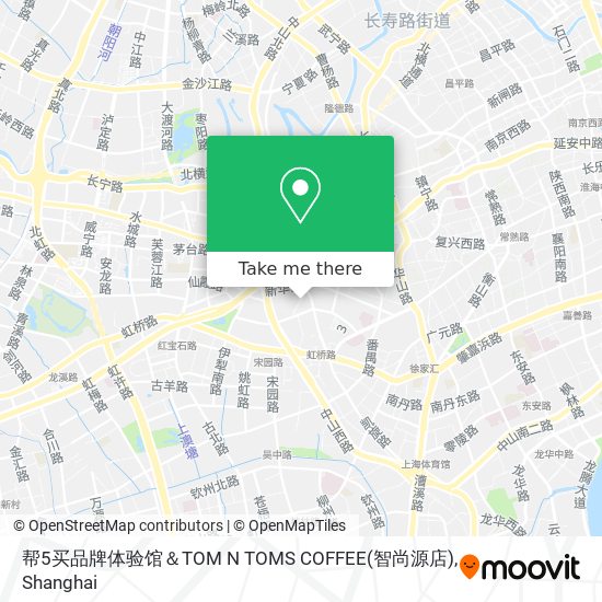 帮5买品牌体验馆＆TOM N TOMS COFFEE(智尚源店) map