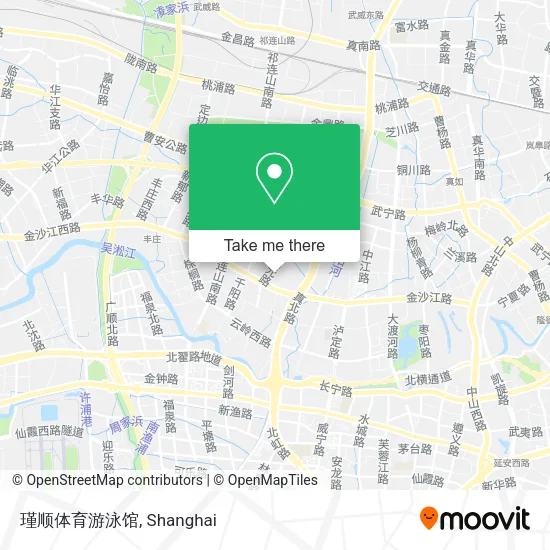 瑾顺体育游泳馆 map