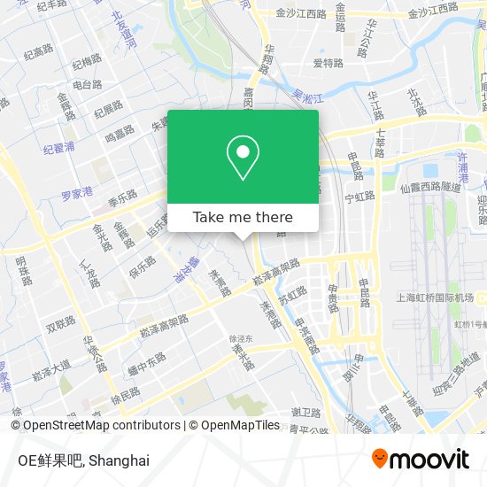 OE鲜果吧 map