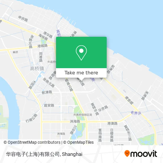 华容电子(上海)有限公司 map