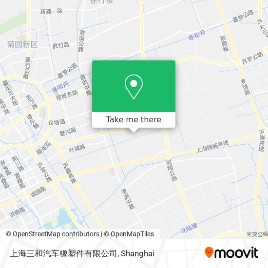 上海三和汽车橡塑件有限公司 map