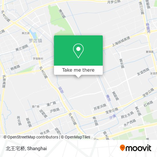 北王宅桥 map