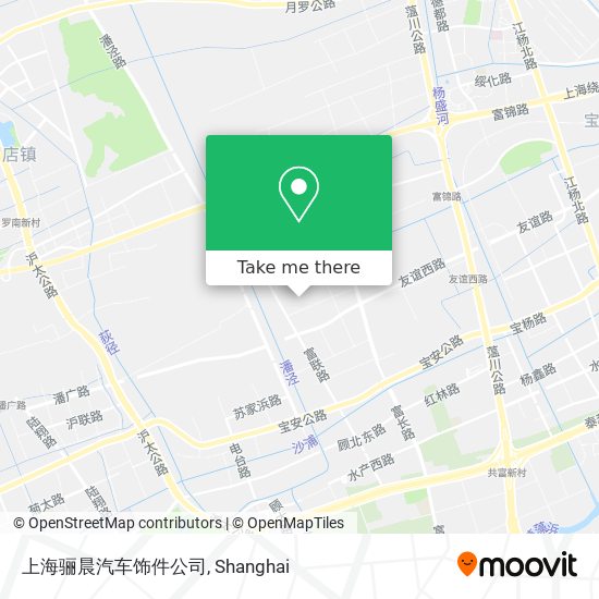 上海骊晨汽车饰件公司 map