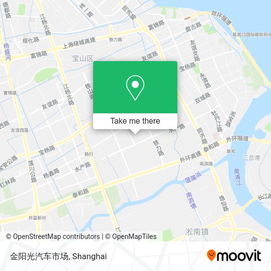 金阳光汽车市场 map