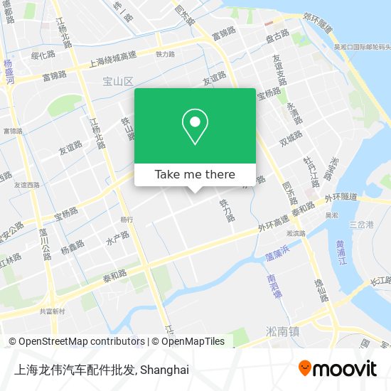 上海龙伟汽车配件批发 map