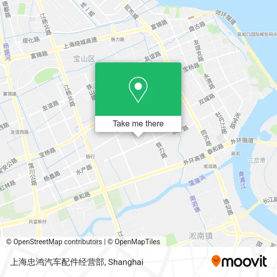 上海忠鸿汽车配件经营部 map