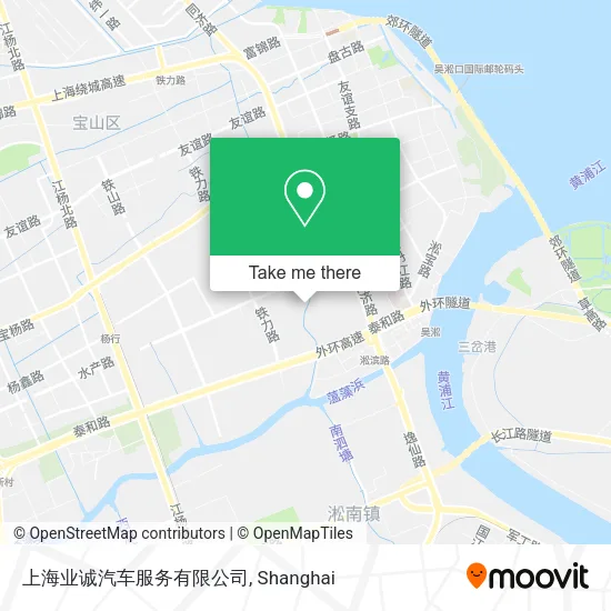 上海业诚汽车服务有限公司 map