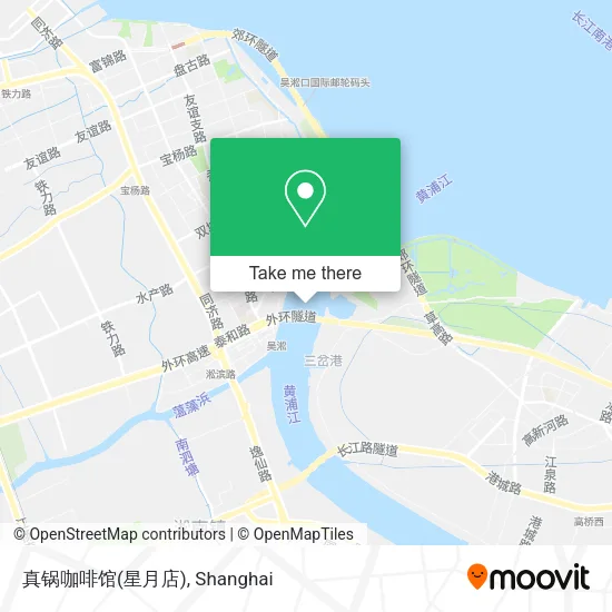 真锅咖啡馆(星月店) map