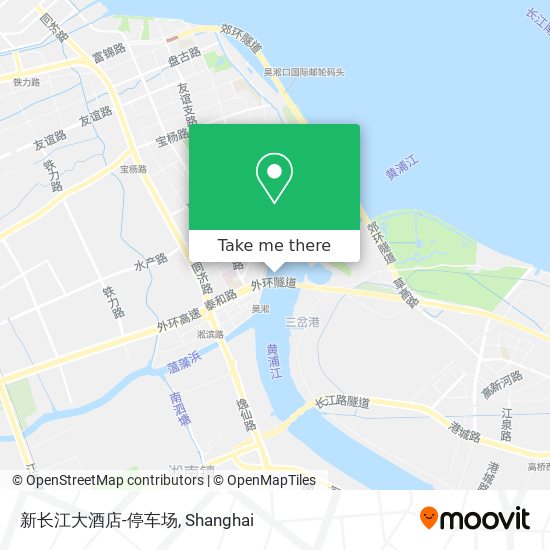 新长江大酒店-停车场 map