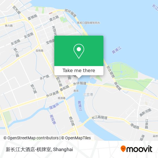 新长江大酒店-棋牌室 map