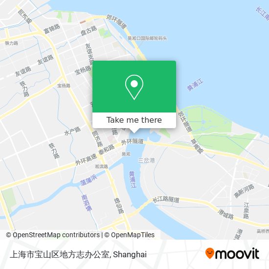 上海市宝山区地方志办公室 map