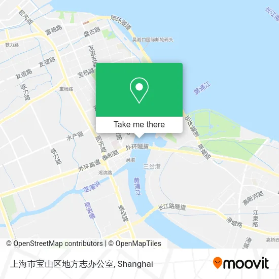 上海市宝山区地方志办公室 map