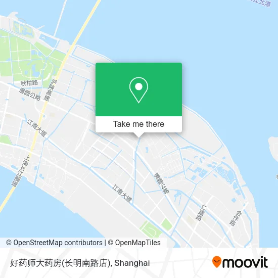 好药师大药房(长明南路店) map
