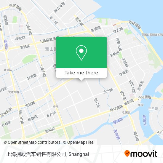 上海拥毅汽车销售有限公司 map
