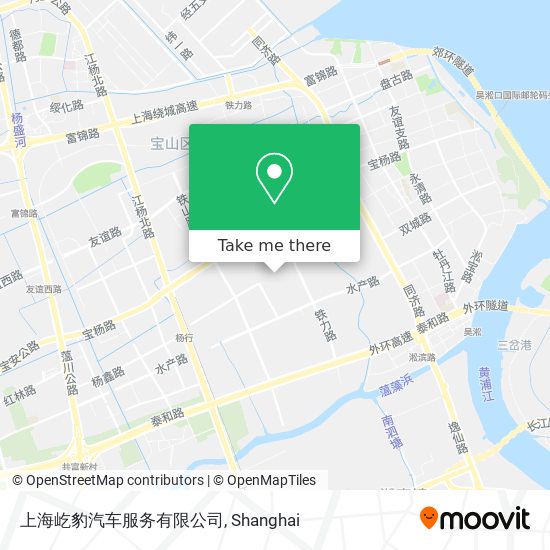 上海屹豹汽车服务有限公司 map