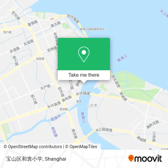 宝山区和衷小学 map
