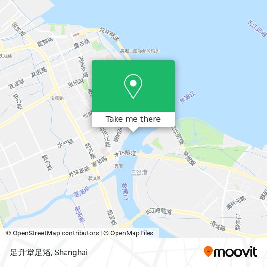 足升堂足浴 map