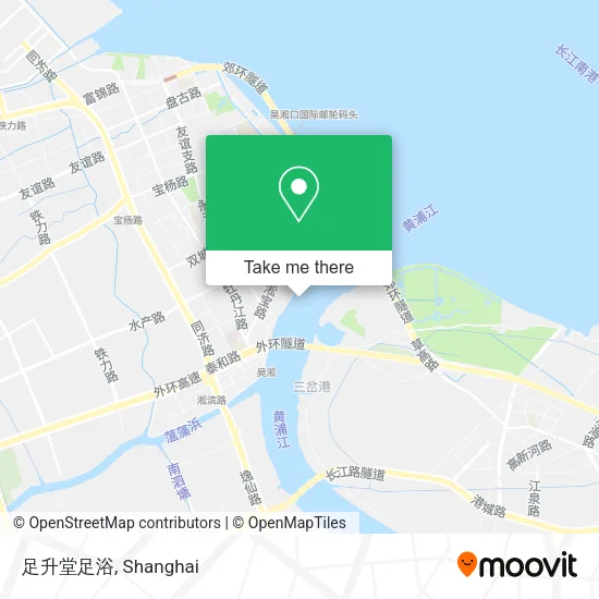 足升堂足浴 map