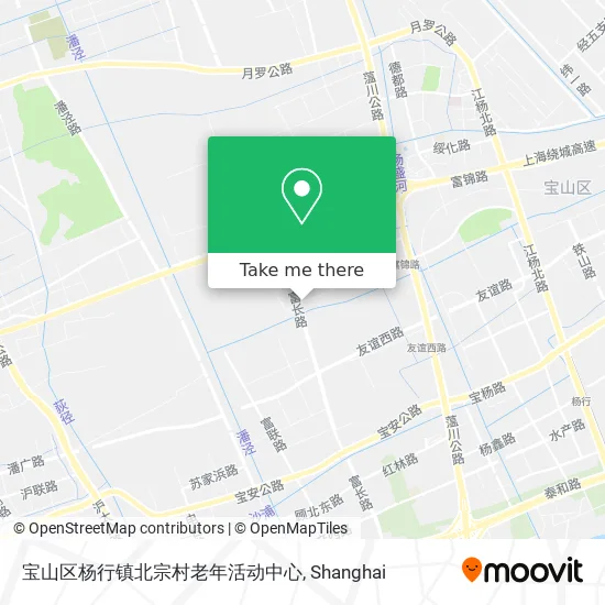 宝山区杨行镇北宗村老年活动中心 map